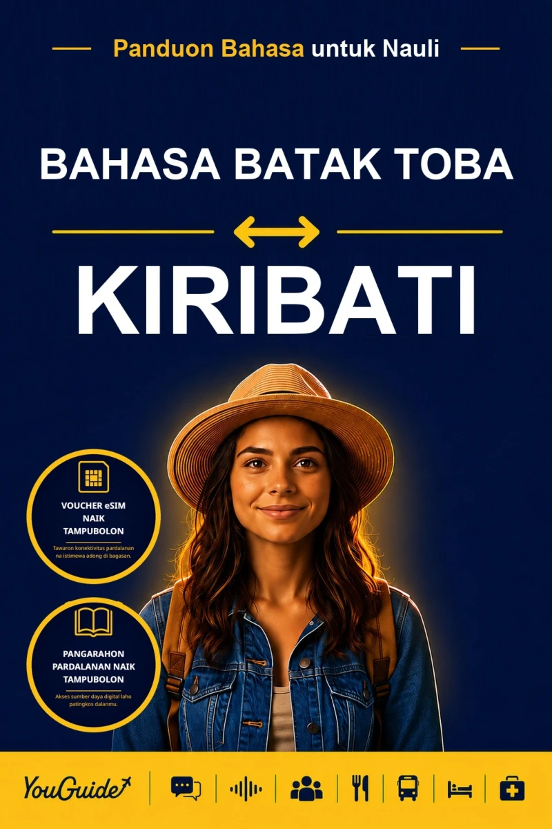 Portada: The Language Guide for Travelers - Batak Toba to Kiribati