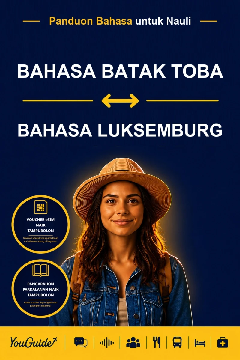 Portada: The Language Guide for Travelers - Batak Toba to Luxembourgish