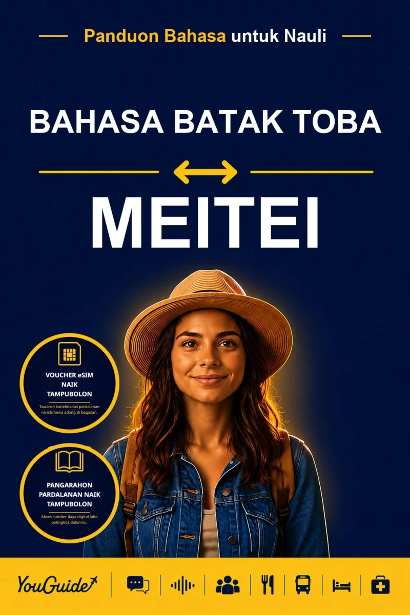 Portada: The Language Guide for Travelers - Batak Toba to Meitei