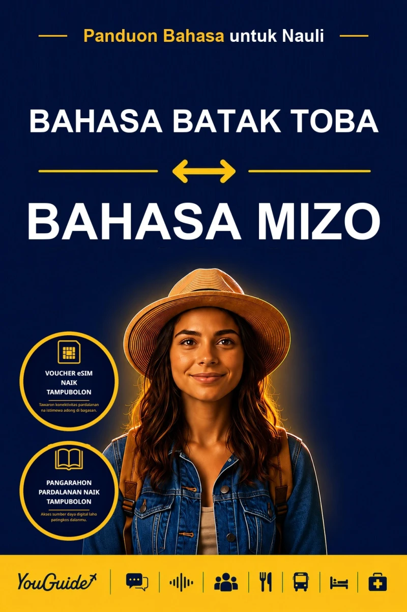 Portada: The Language Guide for Travelers - Batak Toba to Mizo