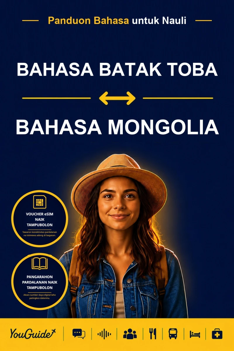 Portada: The Language Guide for Travelers - Batak Toba to Mongolian