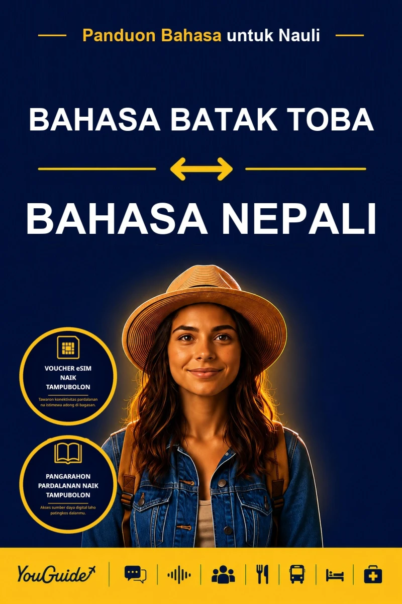 Portada: The Language Guide for Travelers - Batak Toba to Nepali