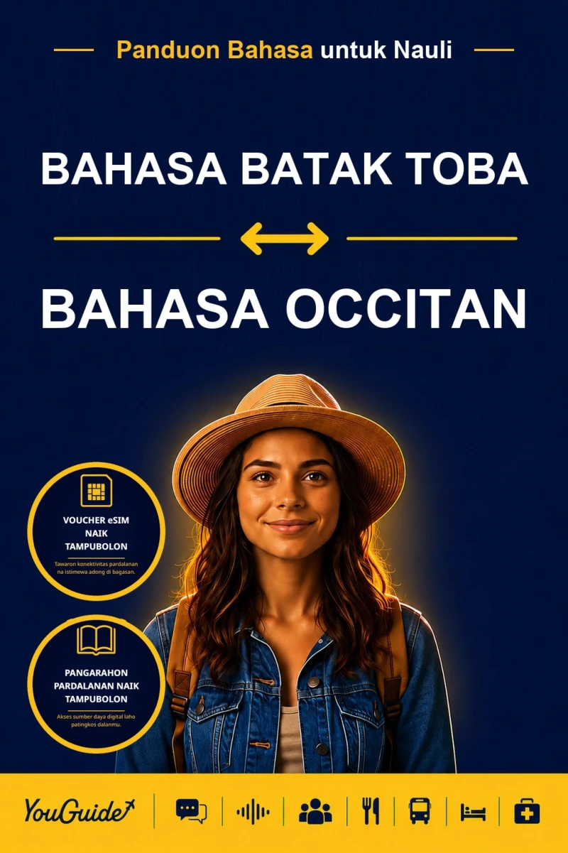 Portada: The Language Guide for Travelers - Batak Toba to Occitan