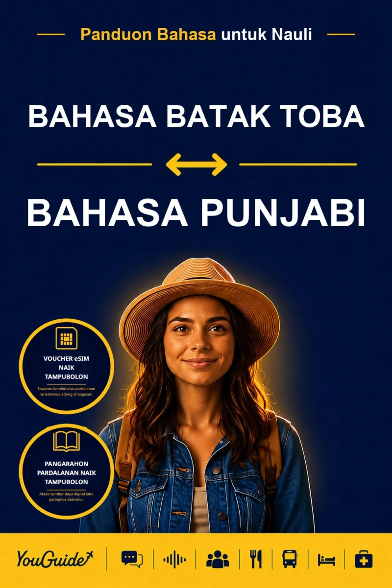 Portada: The Language Guide for Travelers - Batak Toba to Punjabi