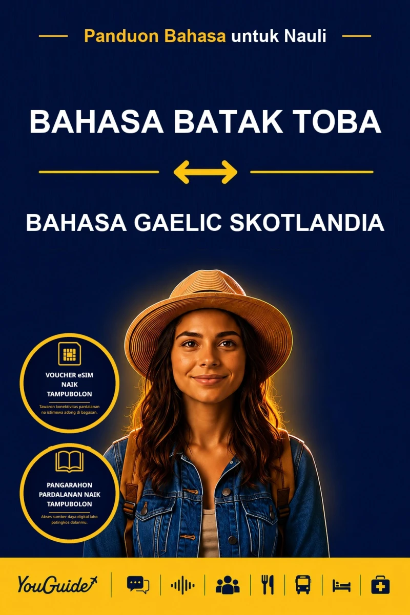 Portada: The Language Guide for Travelers - Batak Toba to Scottish Gaelic