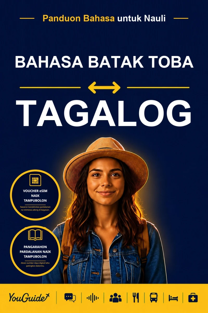 Portada: The Language Guide for Travelers - Batak Toba to Tagalog