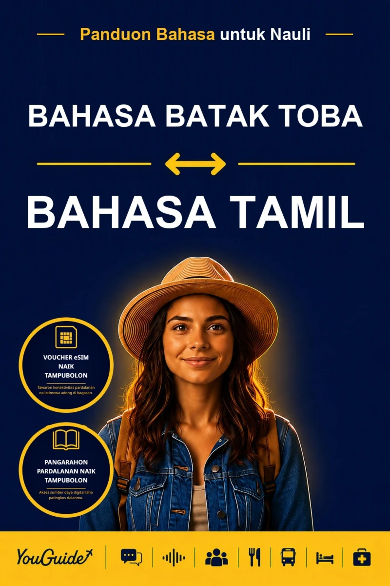Portada: The Language Guide for Travelers - Batak Toba to Tamil