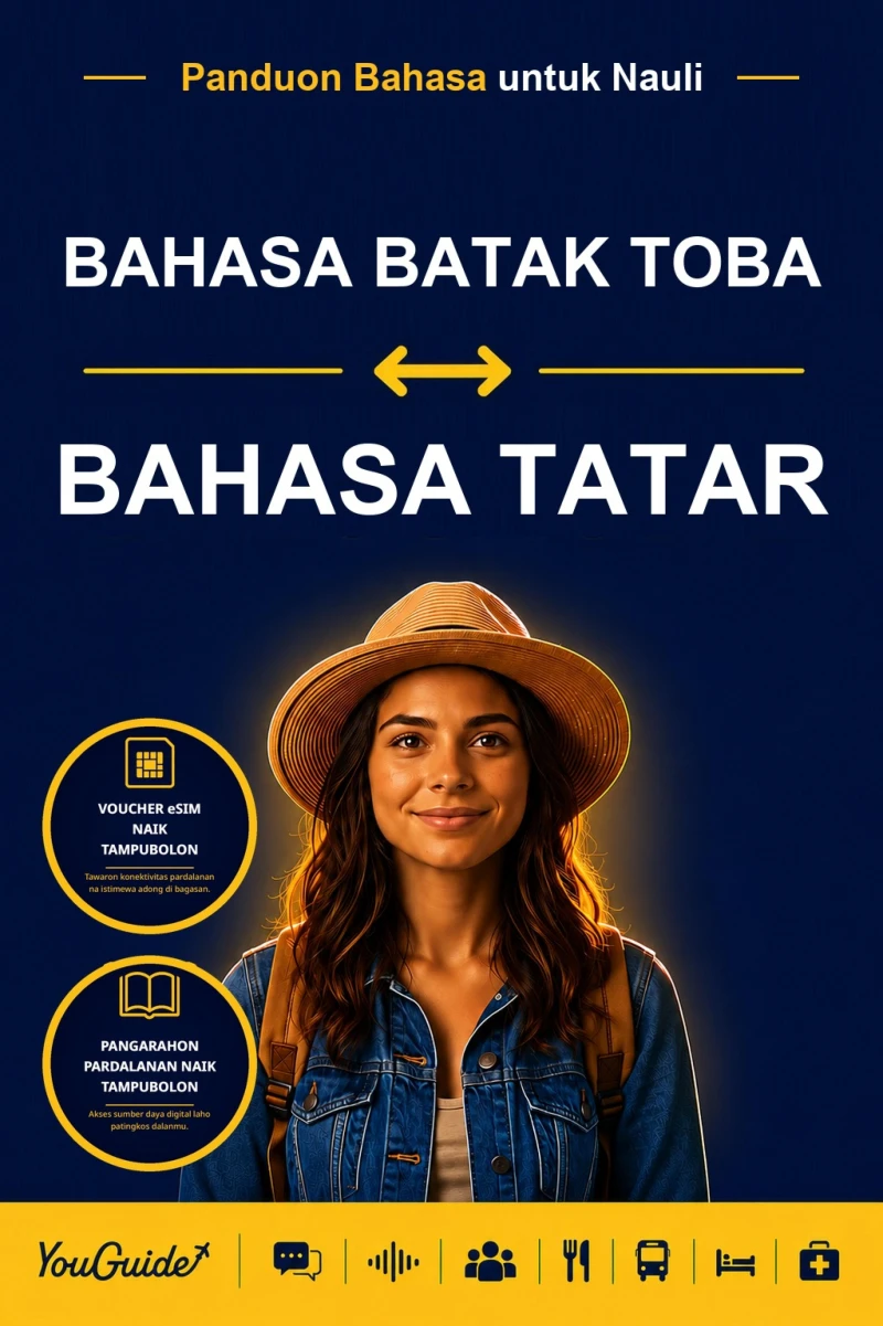 Portada: The Language Guide for Travelers - Batak Toba to Tatar