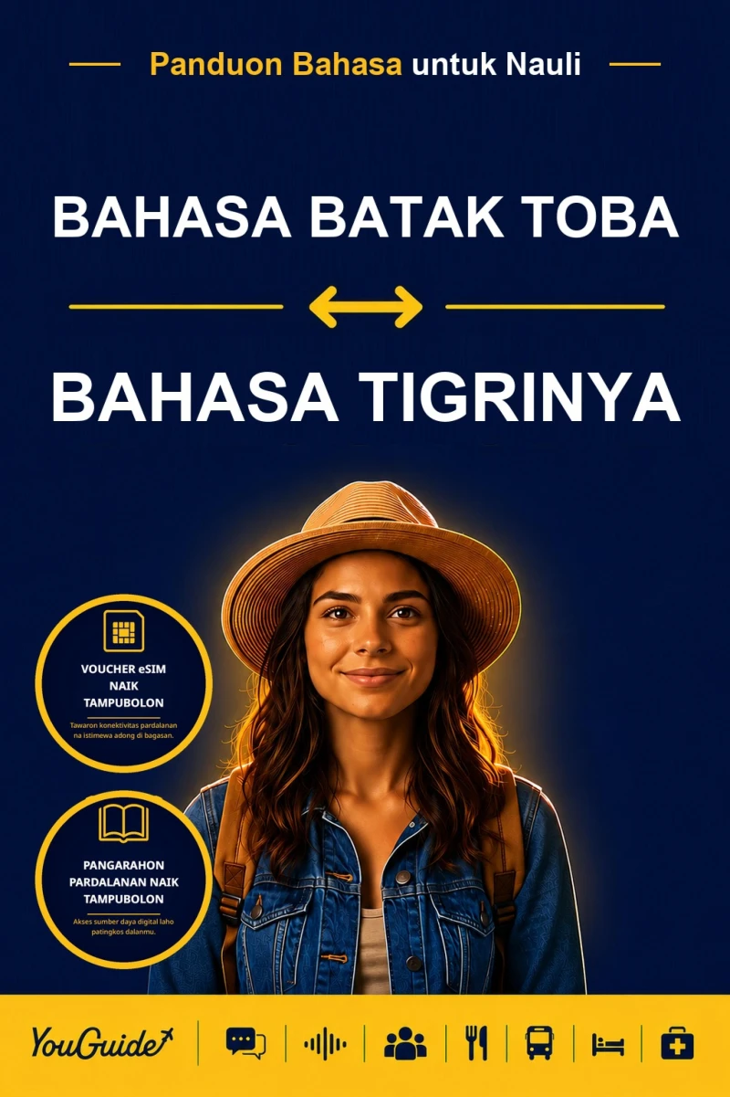 Portada: The Language Guide for Travelers - Batak Toba to Tigrinya