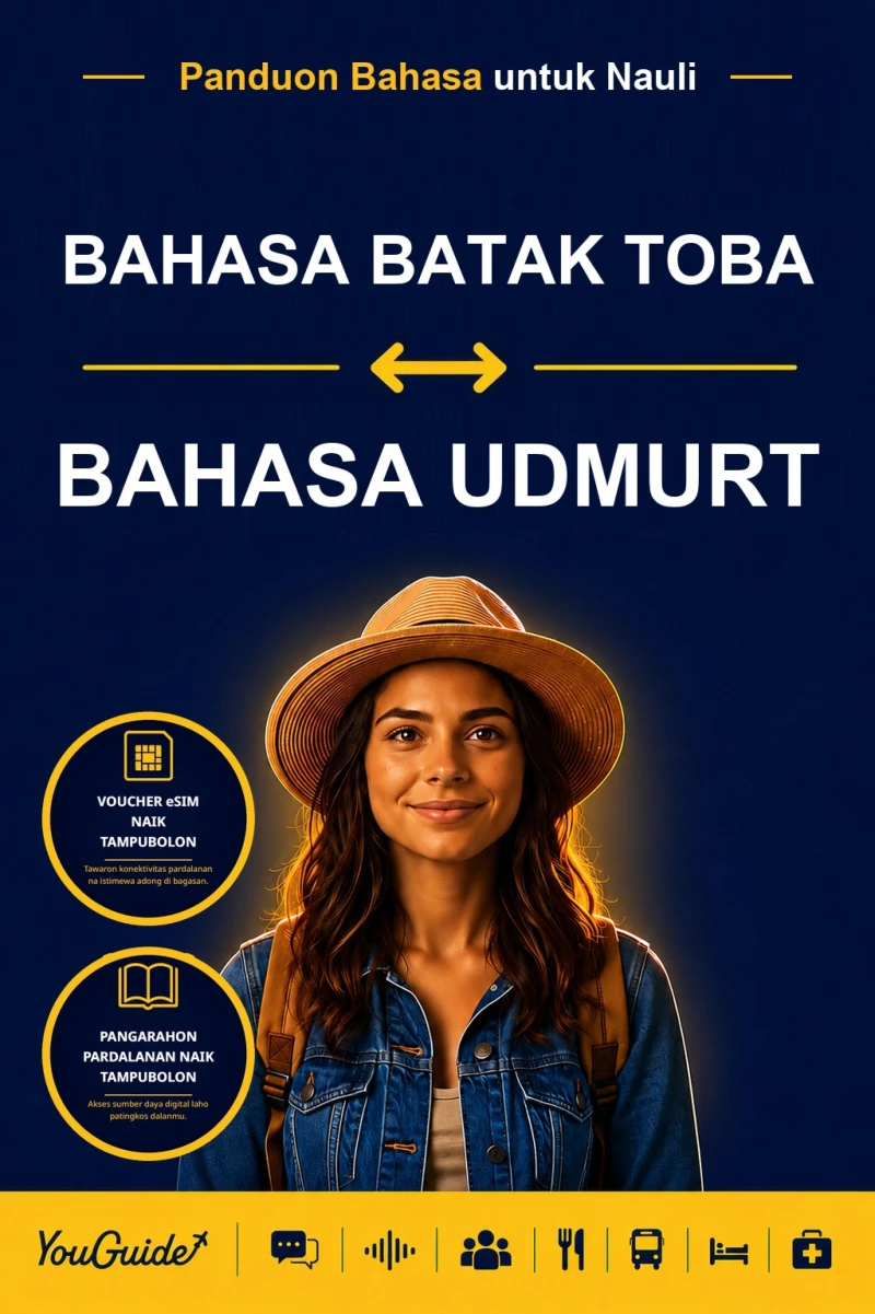 Portada: The Language Guide for Travelers - Batak Toba to Udmurt