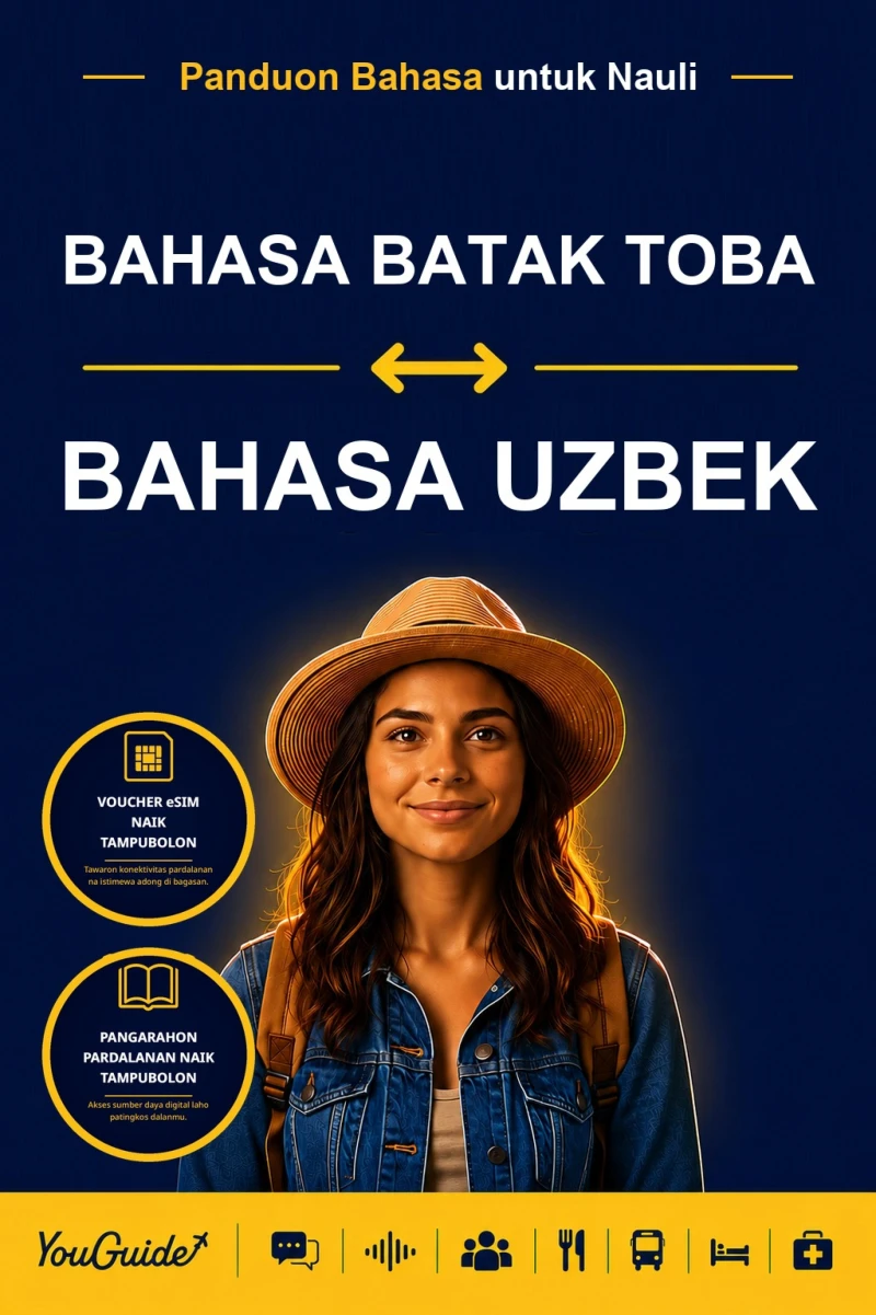 Portada: The Language Guide for Travelers - Batak Toba to Uzbek