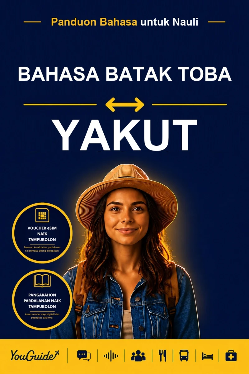Portada: The Language Guide for Travelers - Batak Toba to Yakut