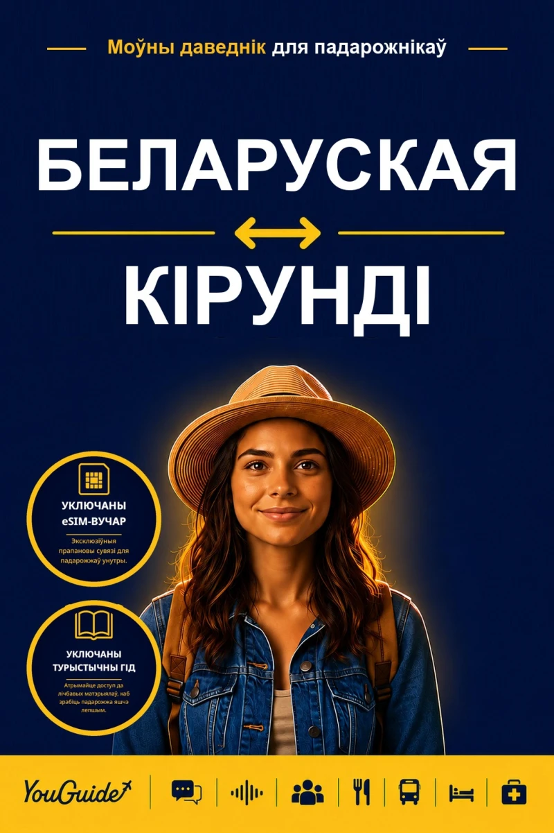 Portada: The Language Guide for Travelers - Belarusian to Kirundi