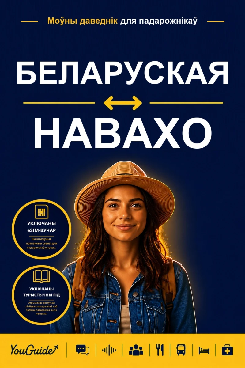 Portada: The Language Guide for Travelers - Belarusian to Navajo
