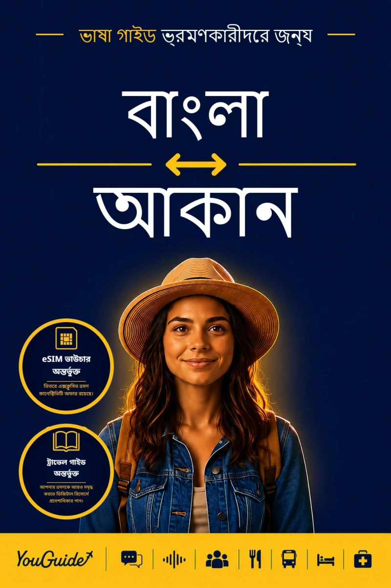 Portada: The Language Guide for Travelers - Bengali to Akan