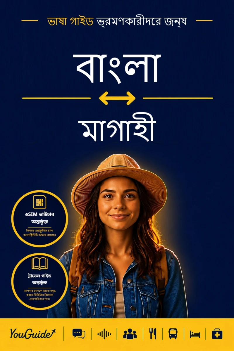 Portada: The Language Guide for Travelers - Bengali to Magahi