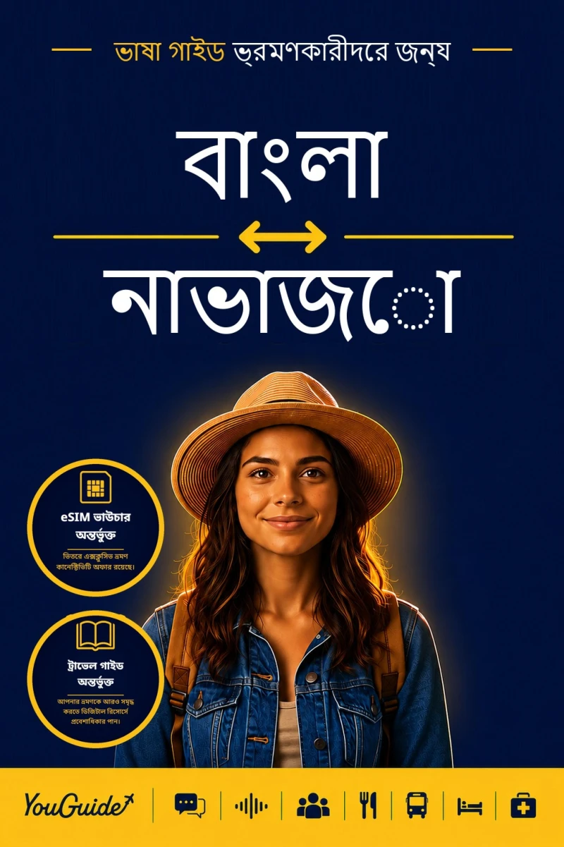 Portada: The Language Guide for Travelers - Bengali to Navajo