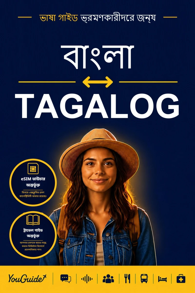 Portada: The Language Guide for Travelers - Bengali to Tagalog