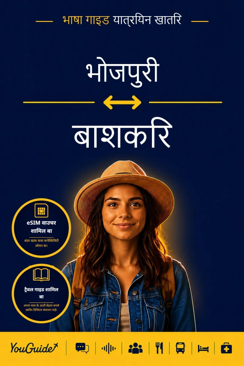Portada: The Language Guide for Travelers - Bhojpuri to Bashkir