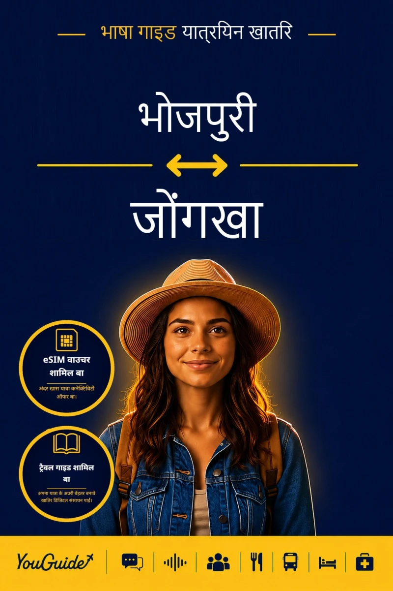 Portada: The Language Guide for Travelers - Bhojpuri to Dzongkha