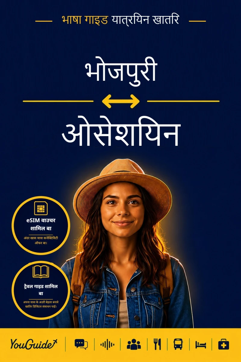 Portada: The Language Guide for Travelers - Bhojpuri to Ossetian