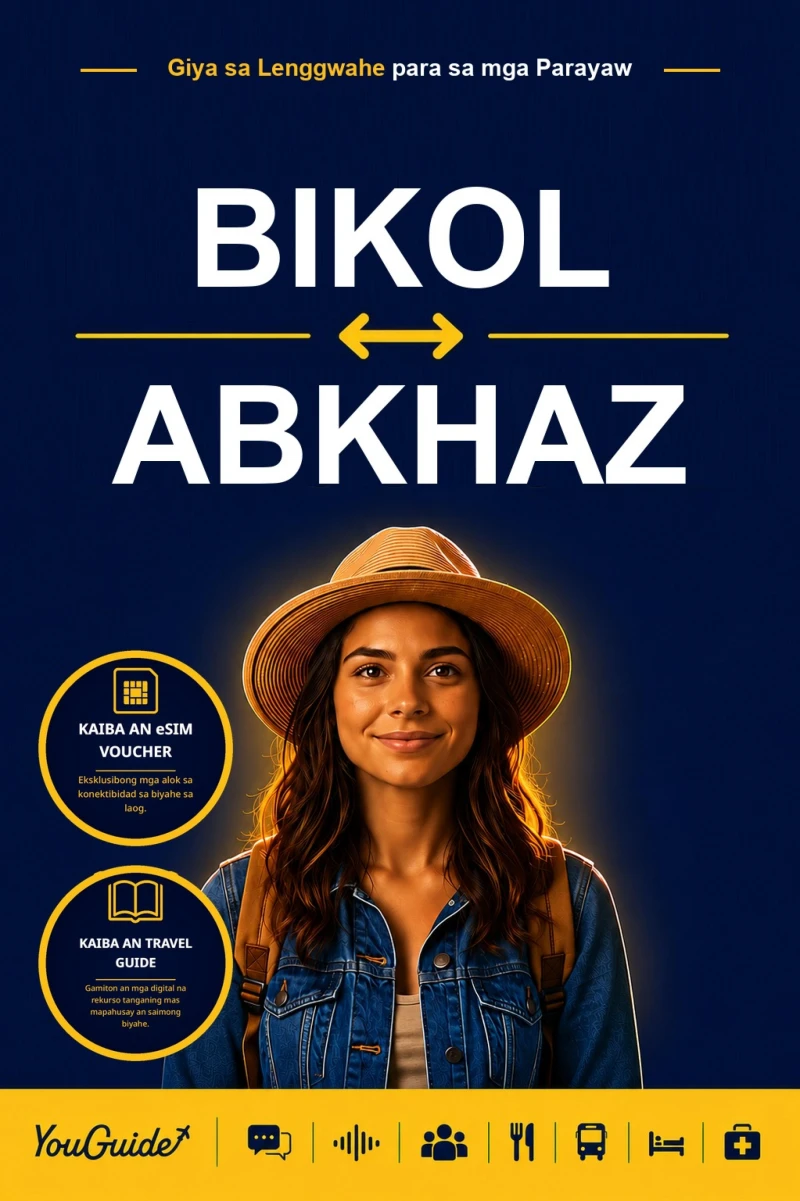 Portada: The Language Guide for Travelers - Bikol to Abkhaz