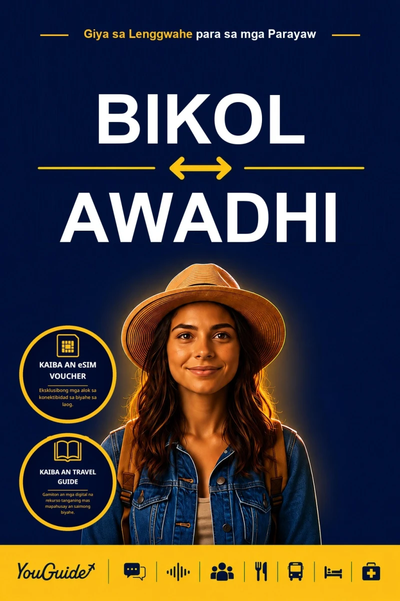 Portada: The Language Guide for Travelers - Bikol to Awadhi