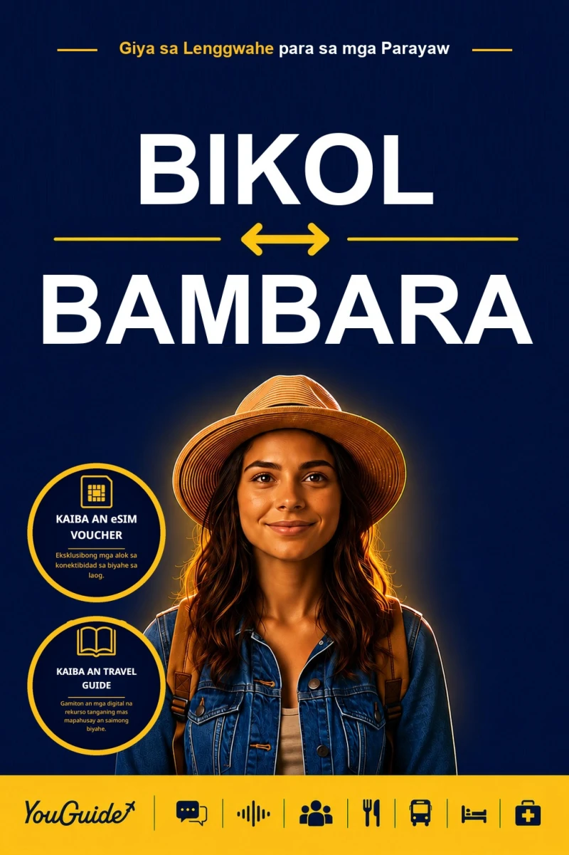 Portada: The Language Guide for Travelers - Bikol to Bambara