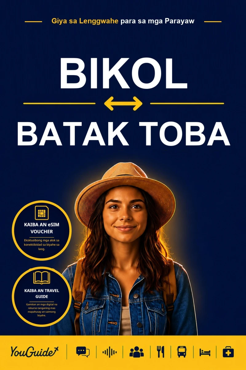 Portada: The Language Guide for Travelers - Bikol to Batak Toba