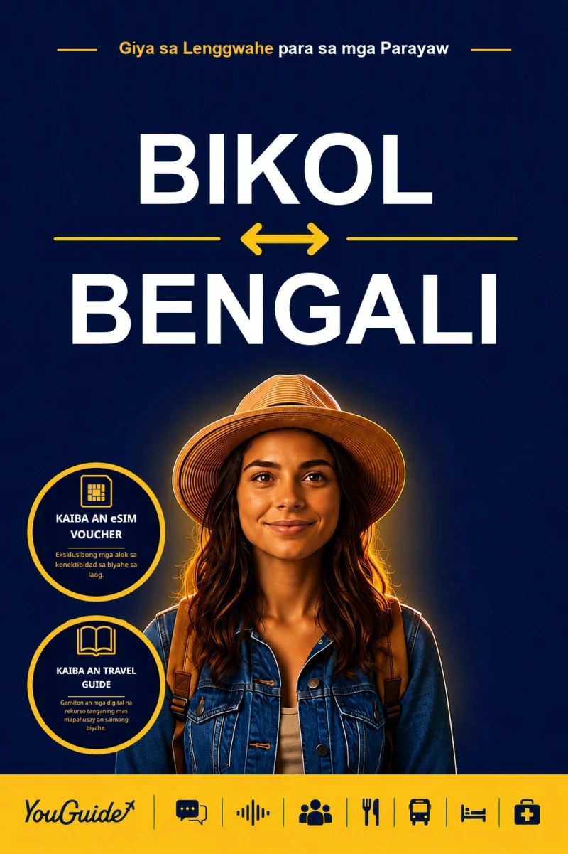 Portada: The Language Guide for Travelers - Bikol to Bengali