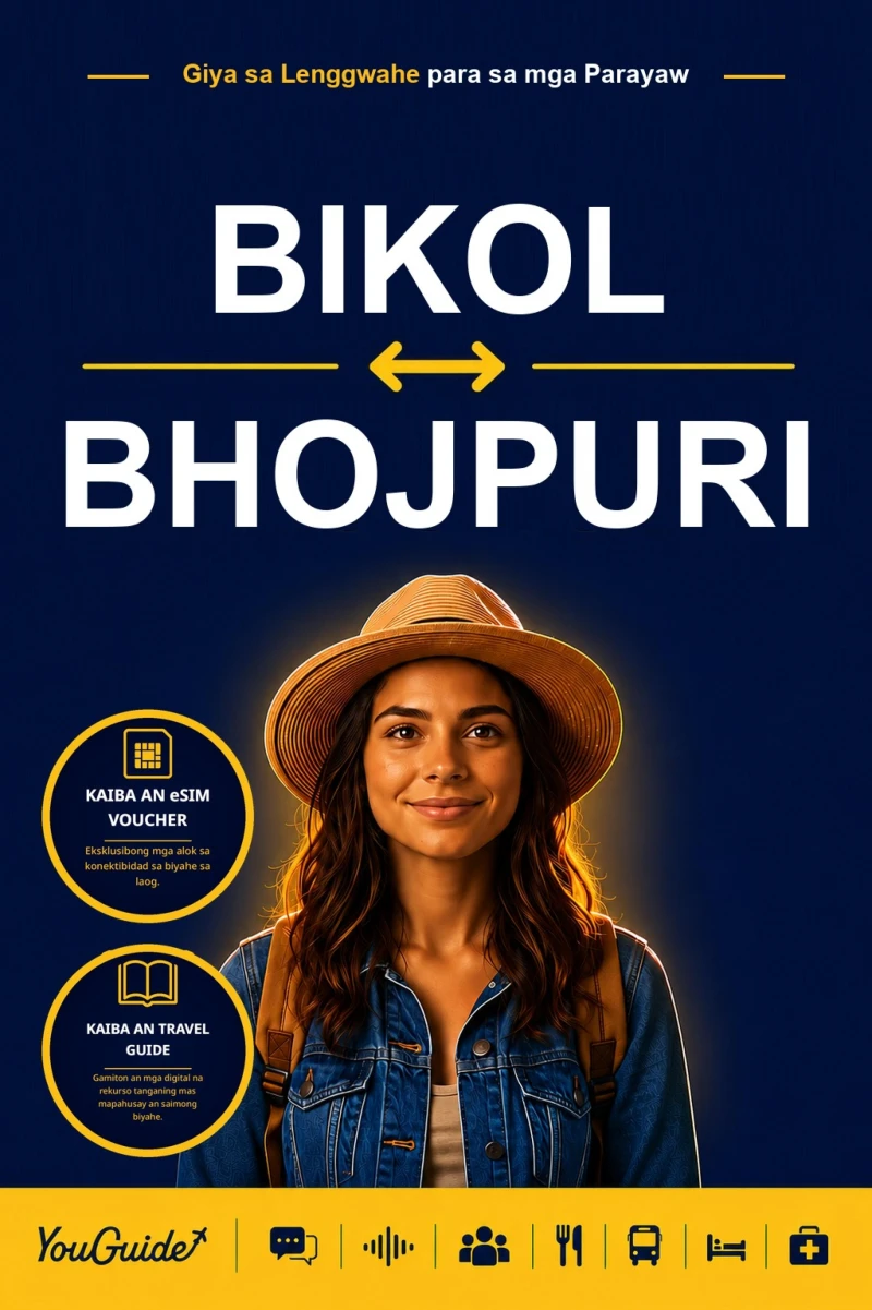 Portada: The Language Guide for Travelers - Bikol to Bhojpuri