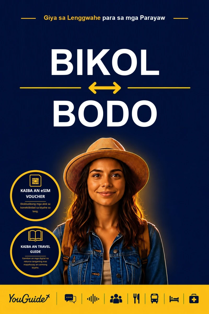 Portada: The Language Guide for Travelers - Bikol to Bodo