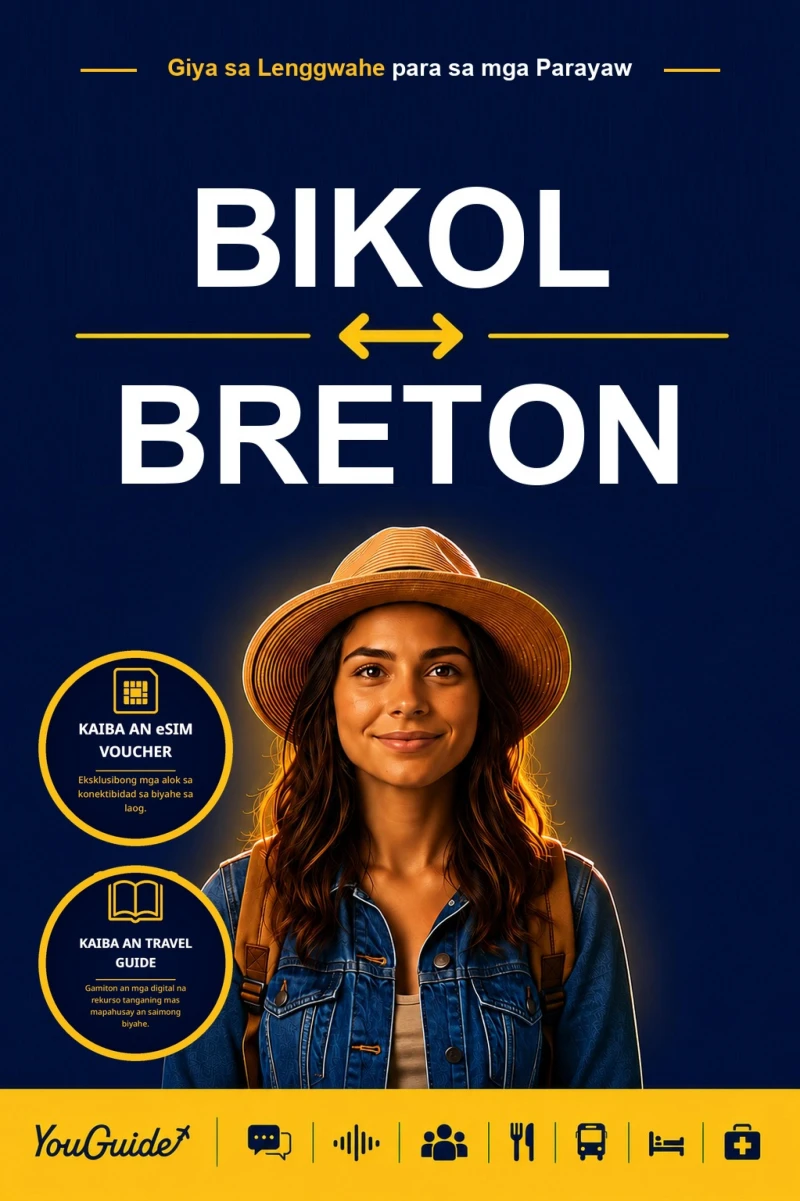 Portada: The Language Guide for Travelers - Bikol to Breton