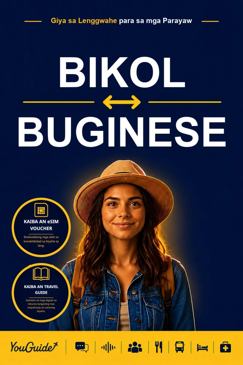 Portada: The Language Guide for Travelers - Bikol to Buginese