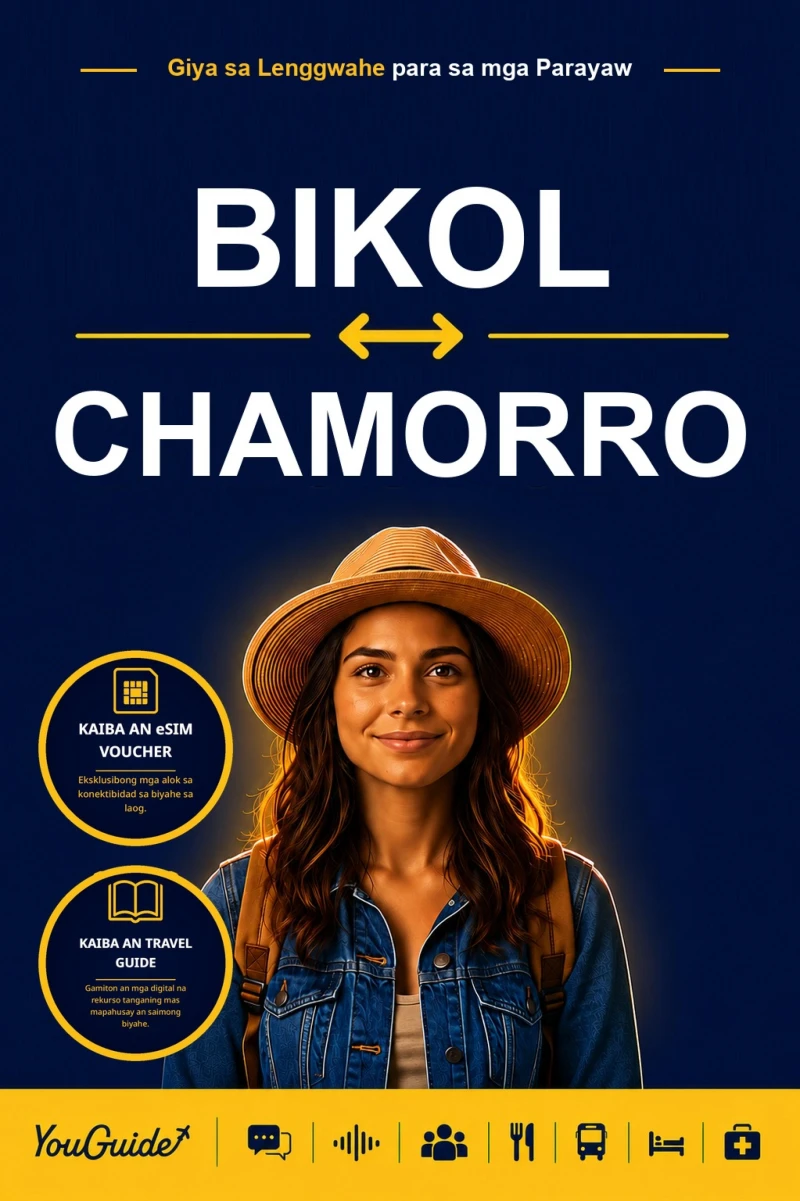 Portada: The Language Guide for Travelers - Bikol to Chamorro