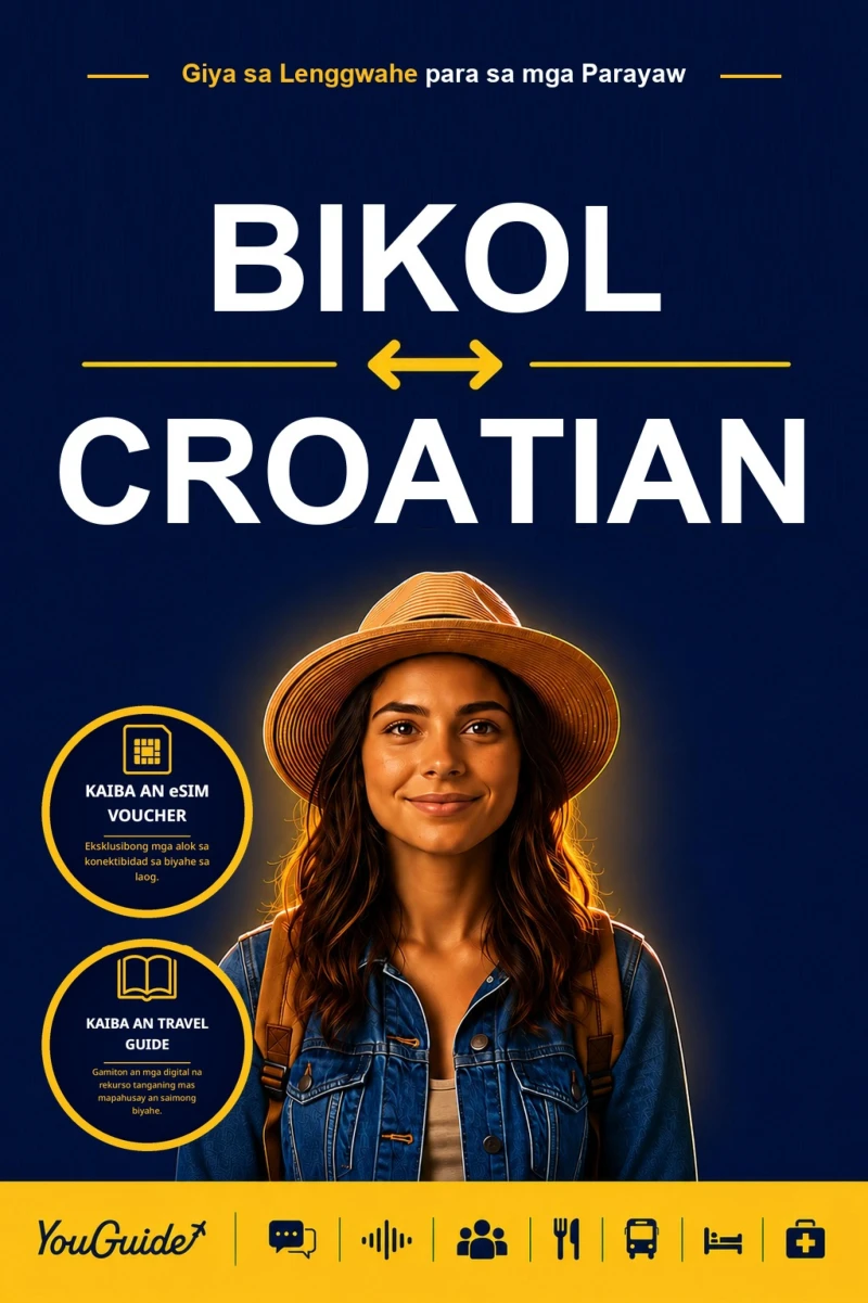 Portada: The Language Guide for Travelers - Bikol to Croatian