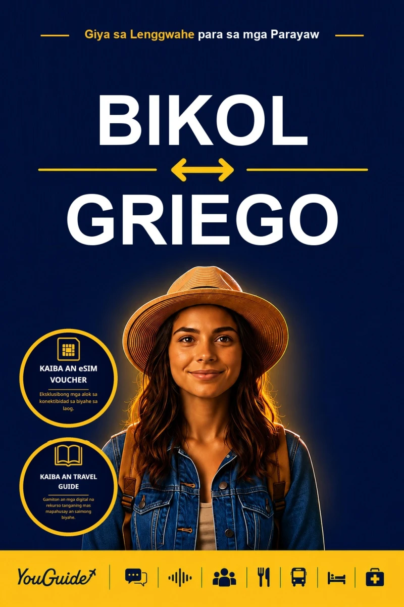 Portada: The Language Guide for Travelers - Bikol to Greek