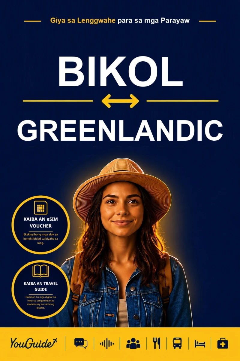 Portada: The Language Guide for Travelers - Bikol to Greenlandic