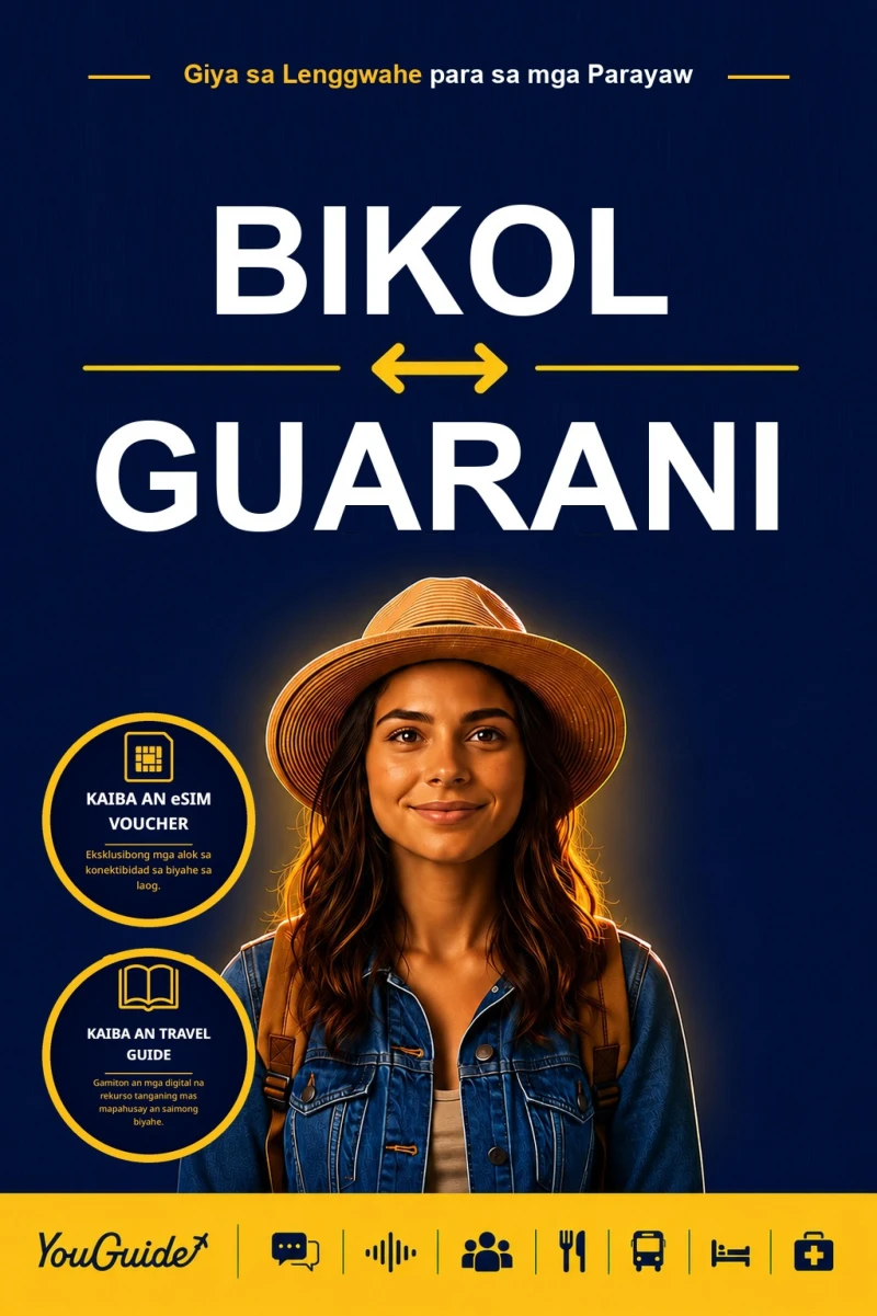 Portada: The Language Guide for Travelers - Bikol to Guarani