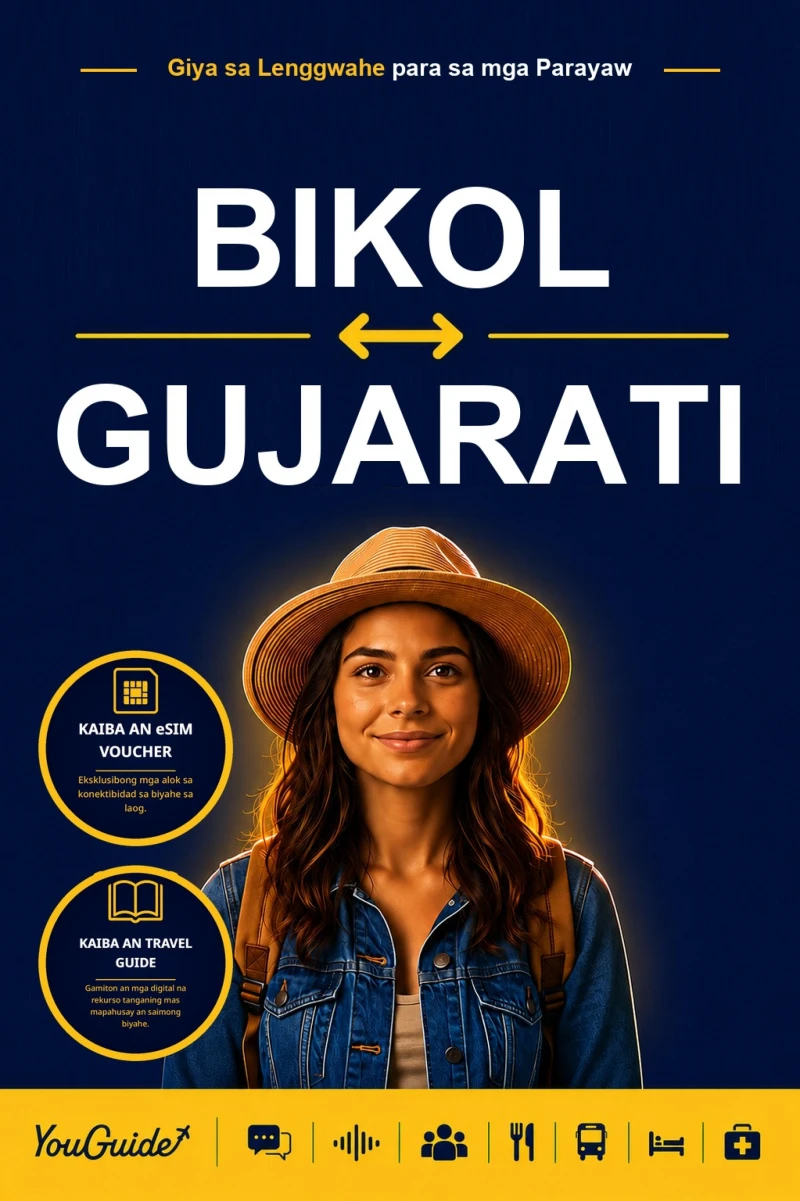 Portada: The Language Guide for Travelers - Bikol to Gujarati