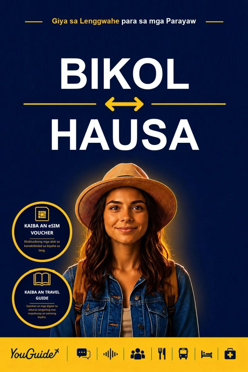 Portada: The Language Guide for Travelers - Bikol to Hausa