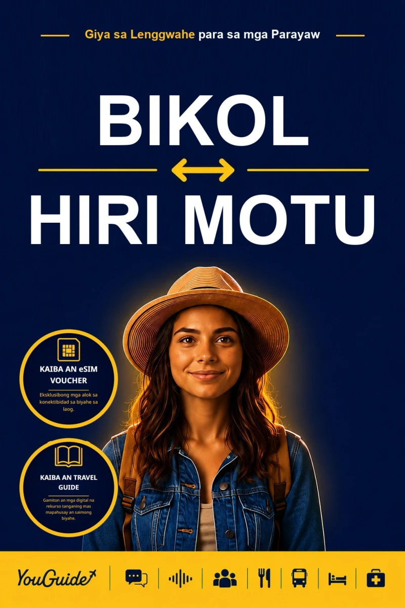 Portada: The Language Guide for Travelers - Bikol to Hiri Motu