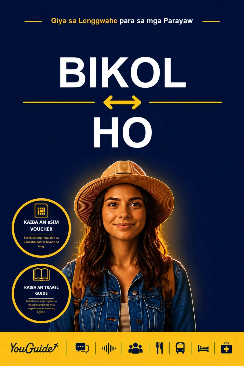 Portada: The Language Guide for Travelers - Bikol to Ho