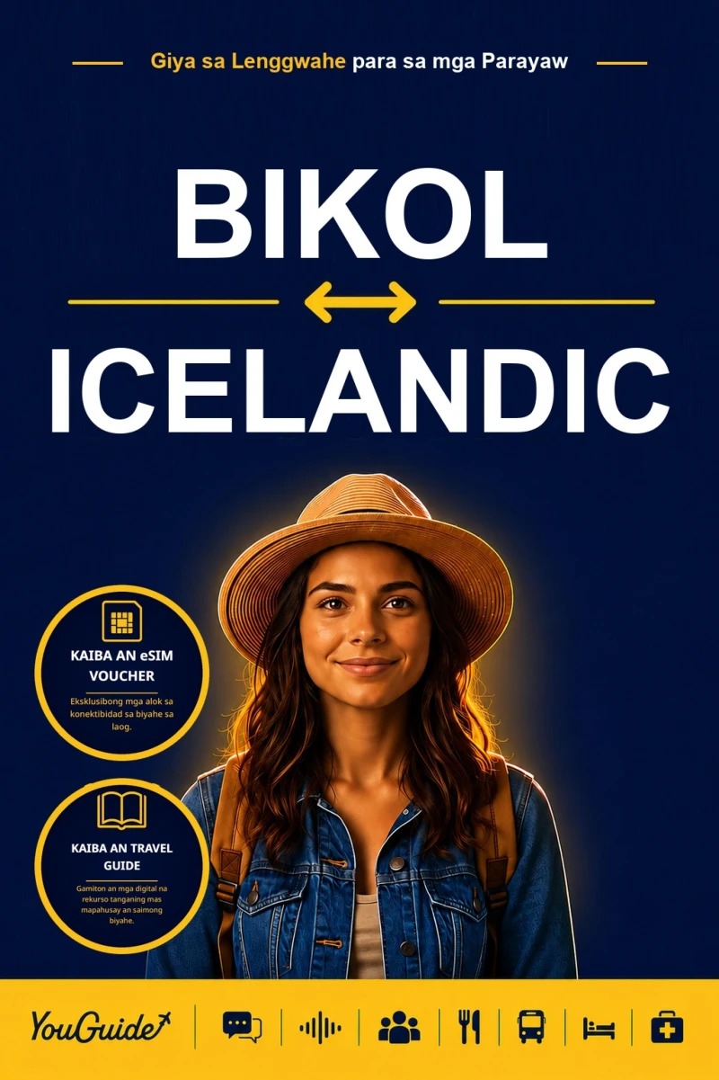 Portada: The Language Guide for Travelers - Bikol to Icelandic