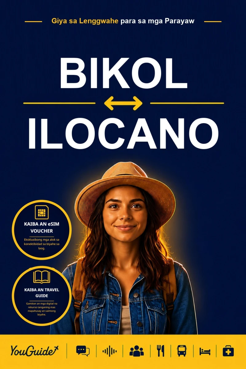 Portada: The Language Guide for Travelers - Bikol to Ilocano