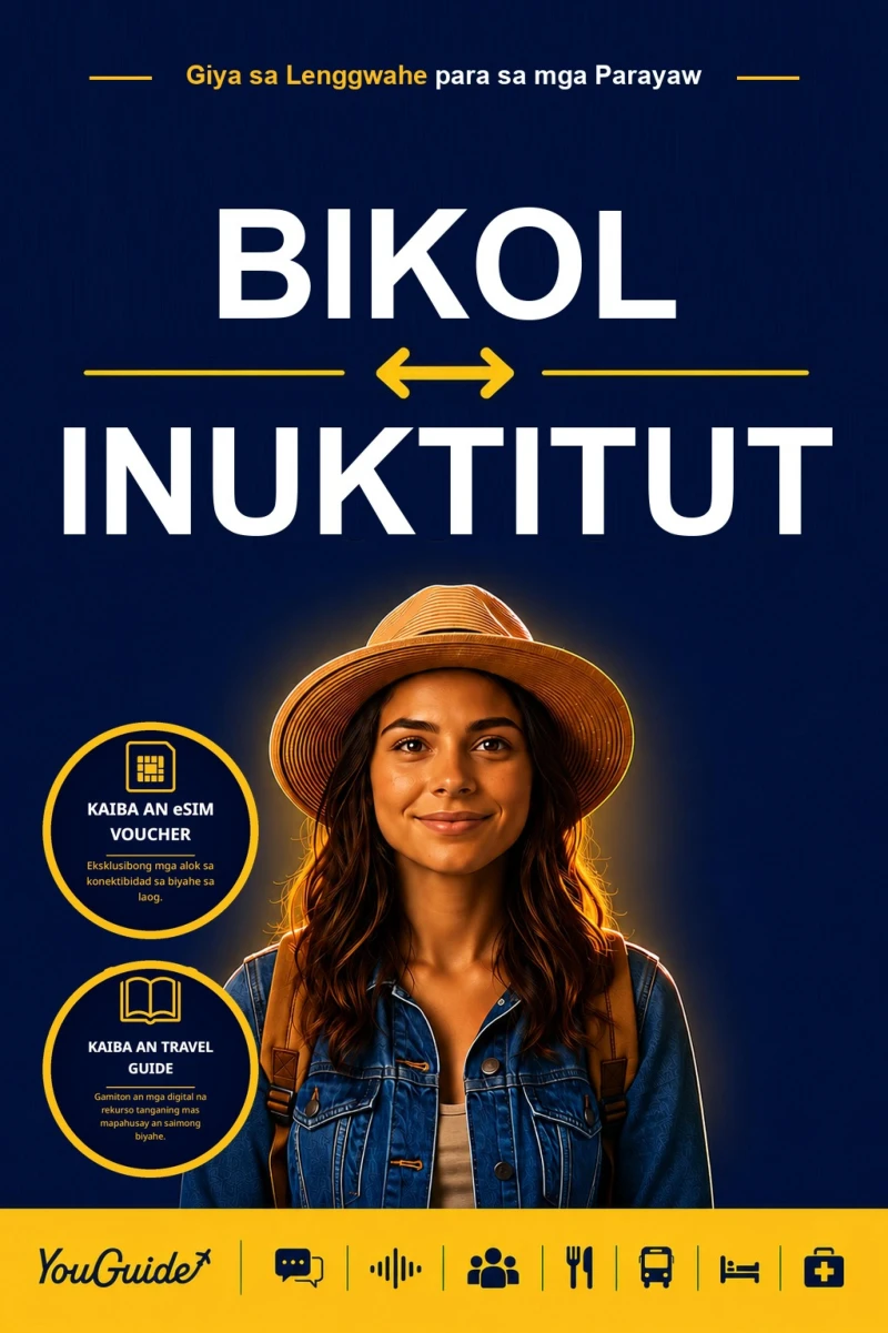 Portada: The Language Guide for Travelers - Bikol to Inuktitut