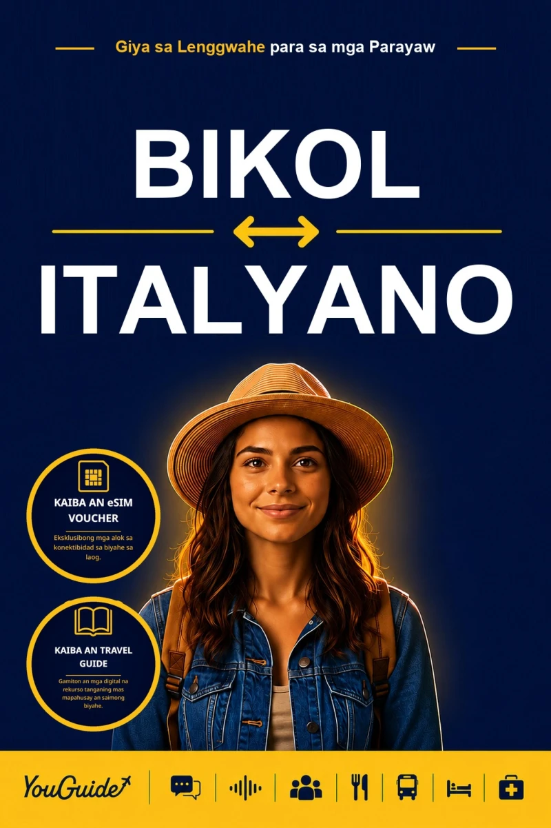 Portada: The Language Guide for Travelers - Bikol to Italian