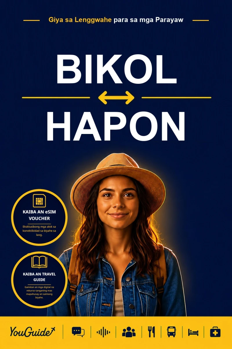 Portada: The Language Guide for Travelers - Bikol to Japanese