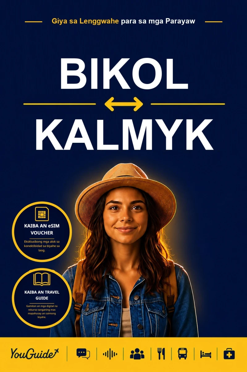 Portada: The Language Guide for Travelers - Bikol to Kalmyk