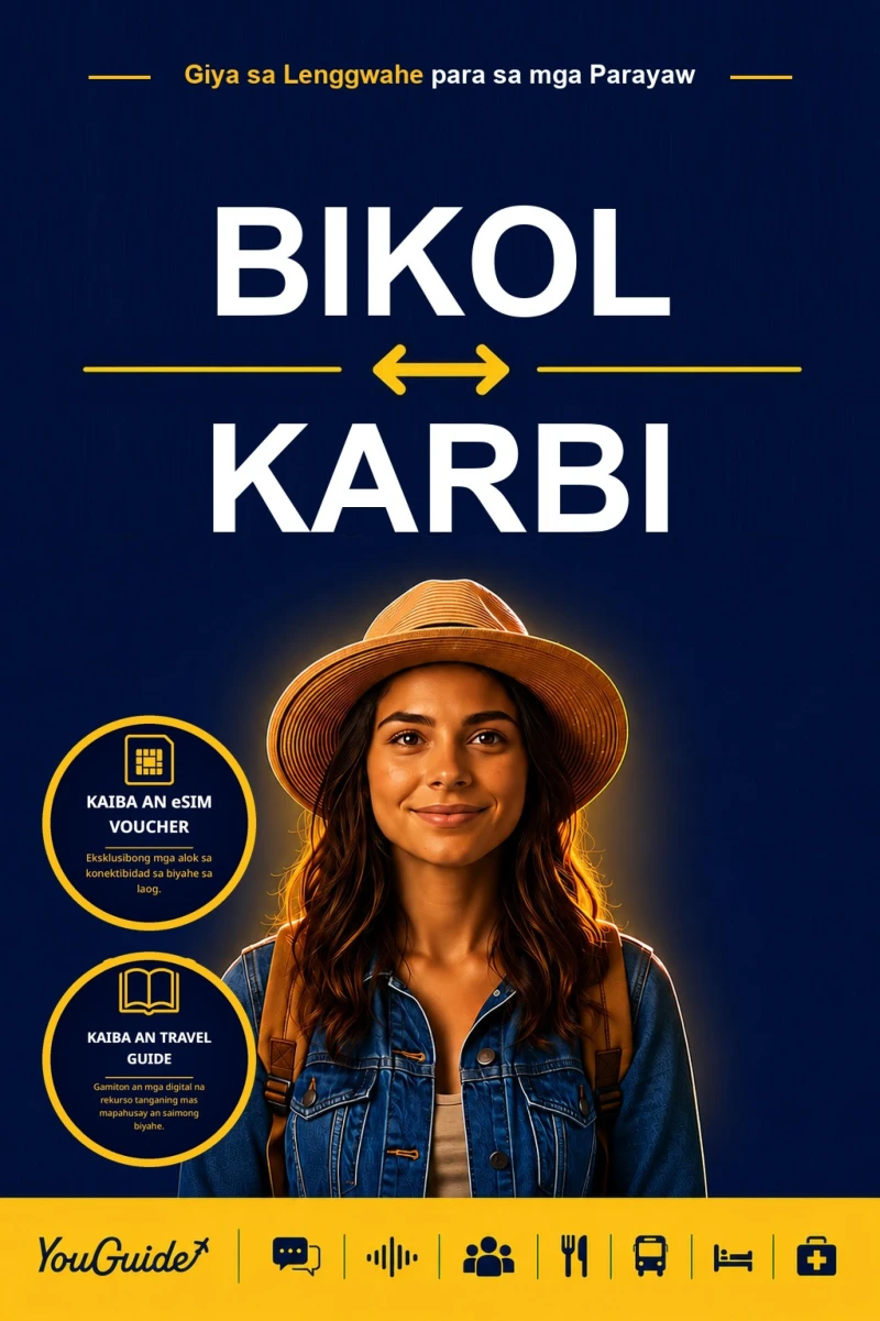 Portada: The Language Guide for Travelers - Bikol to Karbi